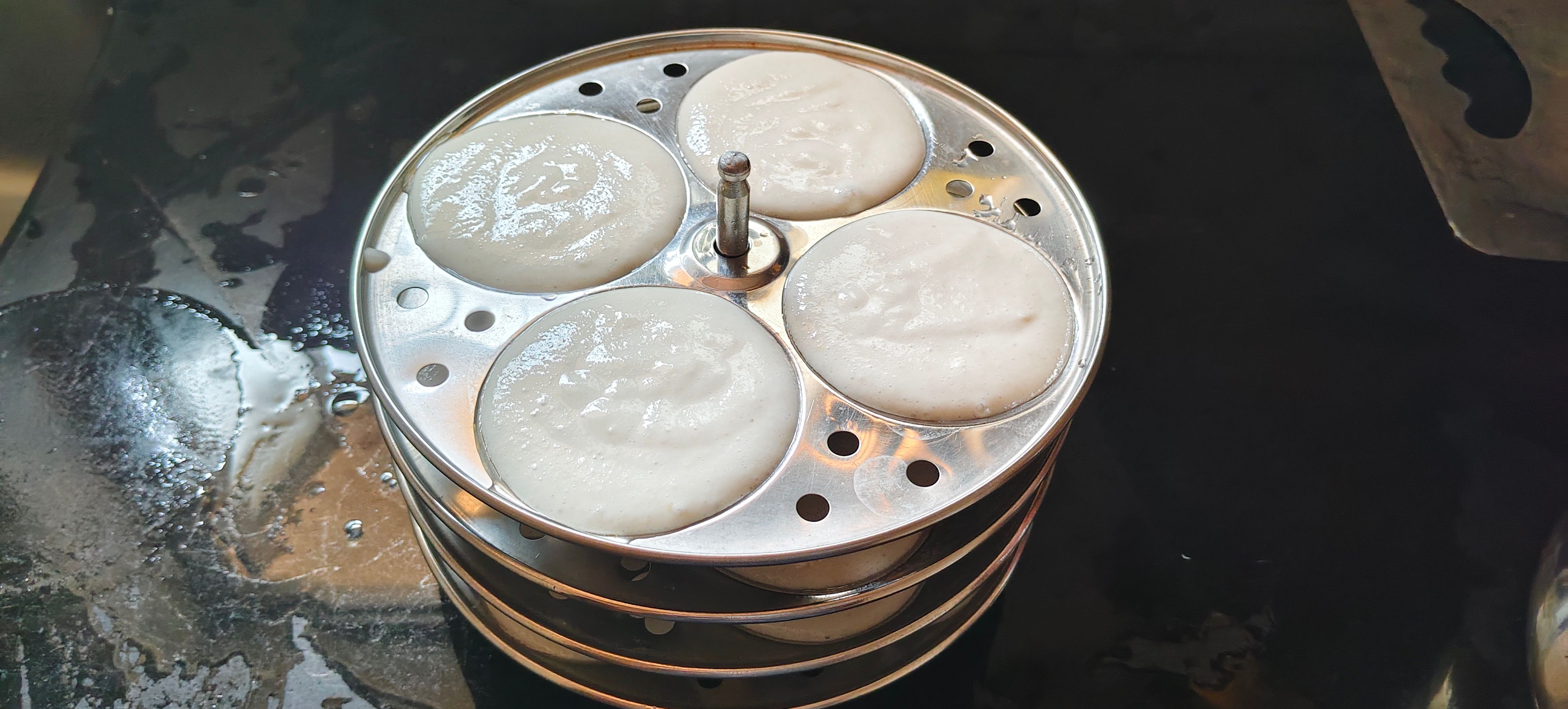 Fill the moulds