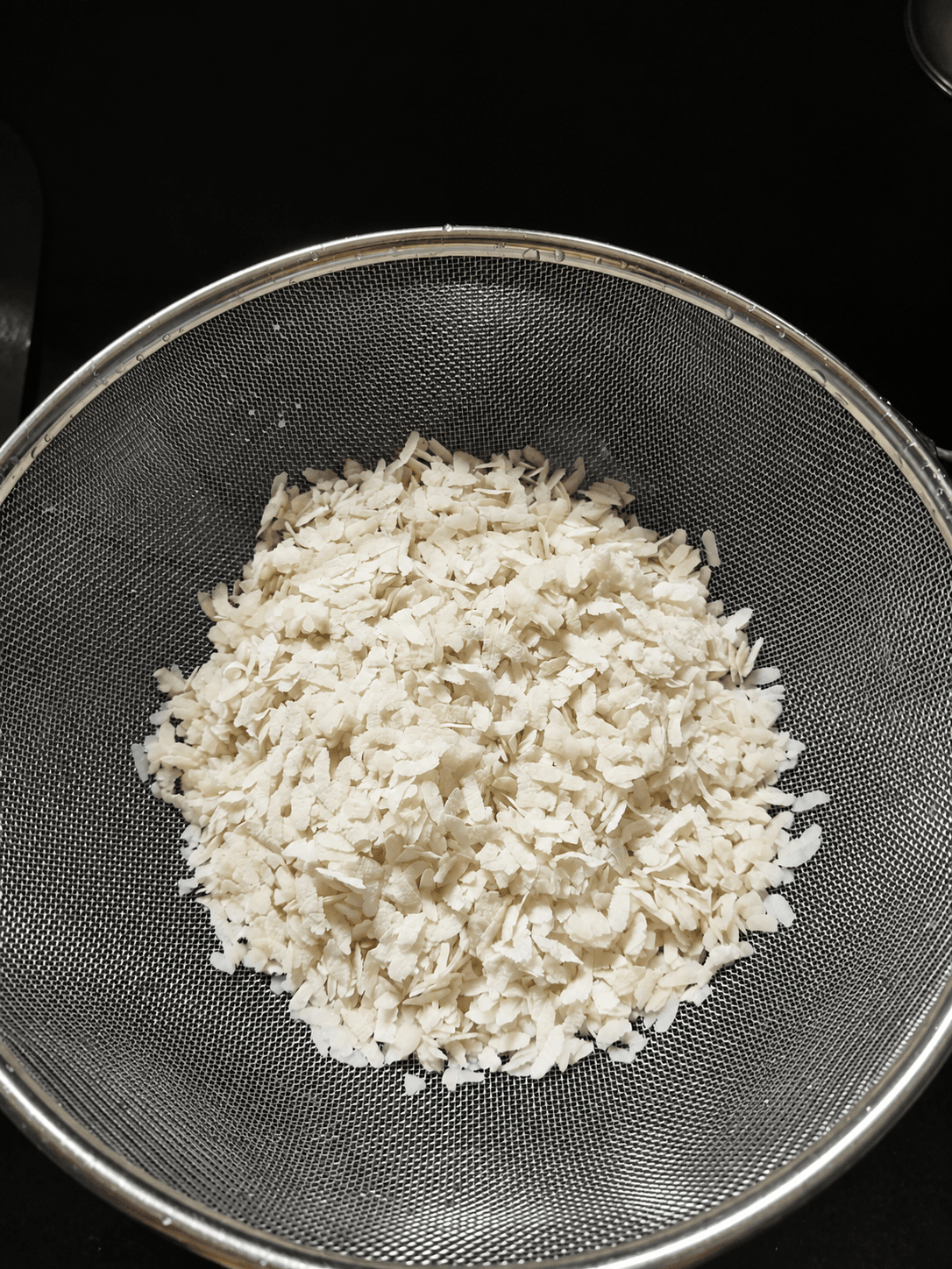 Rinse the poha